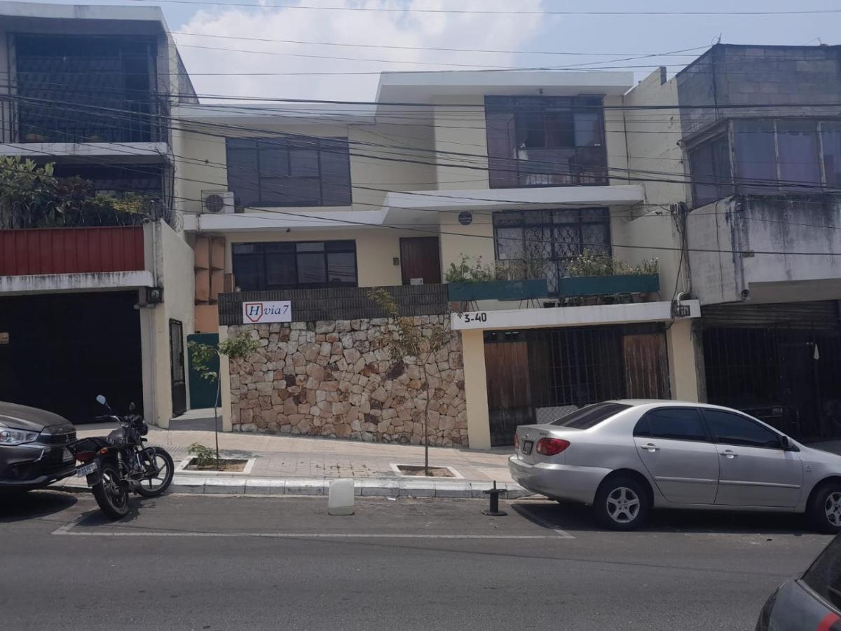 Hospedaje Via 7 Guatemala City Exteriör bild